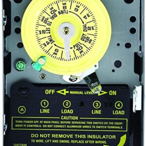 Intermatic T104 24-Hour Mechanical Time Switch 208-277v